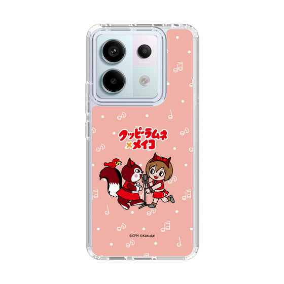 スリムプロテクションケース［ 初音ミク×クッピーラムネ - MEIKO×ラム - デフォルメイラスト ］