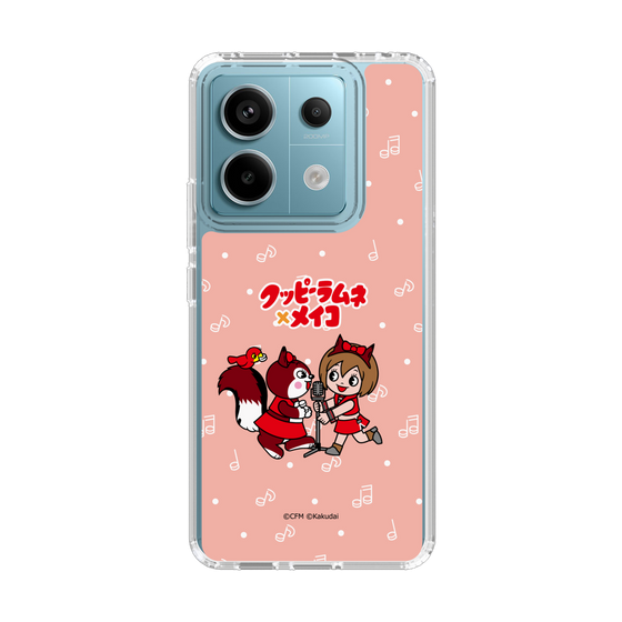 スリムプロテクションケース［ 初音ミク×クッピーラムネ - MEIKO×ラム - デフォルメイラスト ］