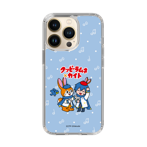 スリムプロテクションケース［ 初音ミク×クッピーラムネ - KAITO×クッピー - デフォルメイラスト ］