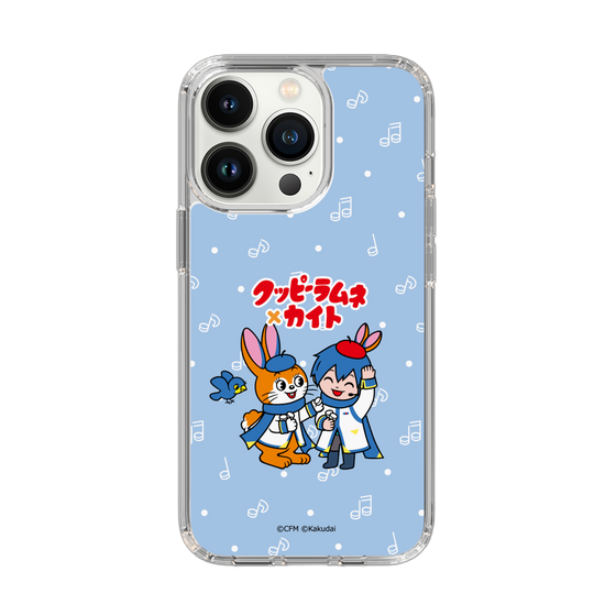 スリムプロテクションケース［ 初音ミク×クッピーラムネ - KAITO×クッピー - デフォルメイラスト ］