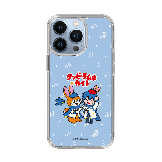 スリムプロテクションケース［ 初音ミク×クッピーラムネ - KAITO×クッピー - デフォルメイラスト ］