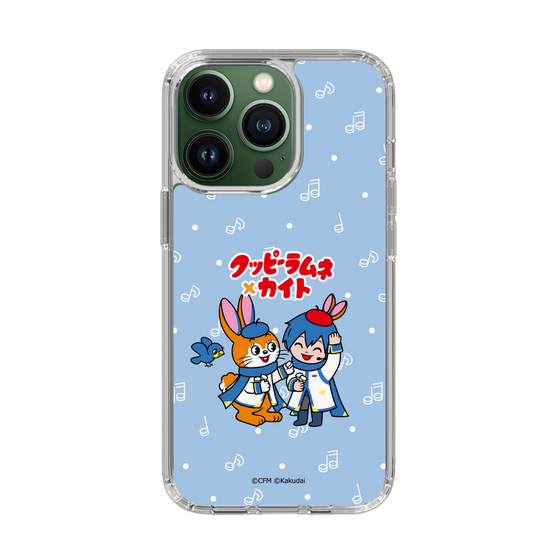 スリムプロテクションケース［ 初音ミク×クッピーラムネ - KAITO×クッピー - デフォルメイラスト ］