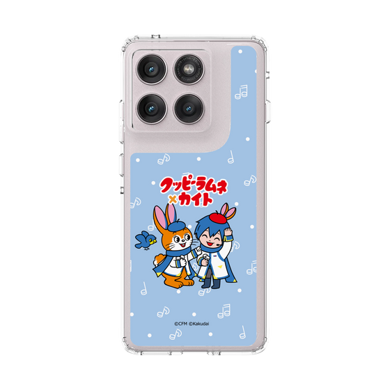 スリムプロテクションケース［ 初音ミク×クッピーラムネ - KAITO×クッピー - デフォルメイラスト ］