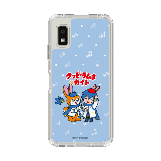スリムプロテクションケース［ 初音ミク×クッピーラムネ - KAITO×クッピー - デフォルメイラスト ］