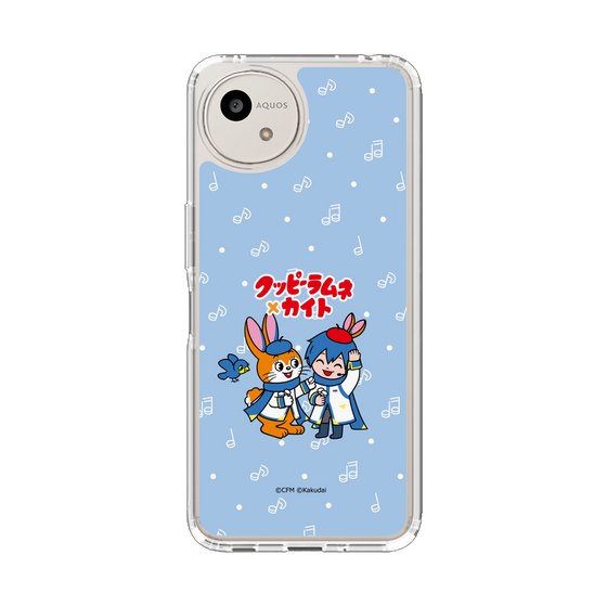 スリムプロテクションケース［ 初音ミク×クッピーラムネ - KAITO×クッピー - デフォルメイラスト ］