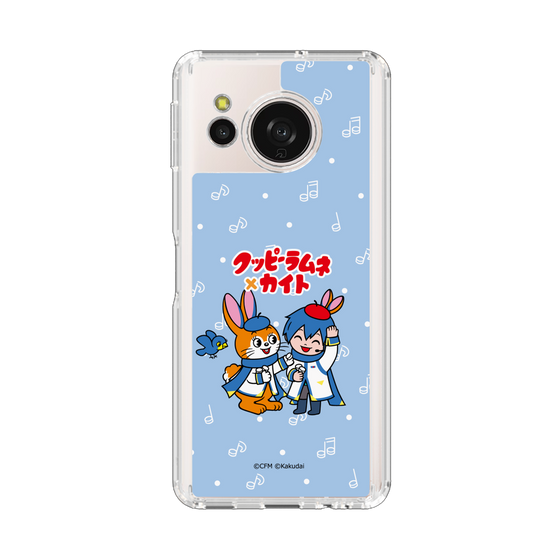 スリムプロテクションケース［ 初音ミク×クッピーラムネ - KAITO×クッピー - デフォルメイラスト ］