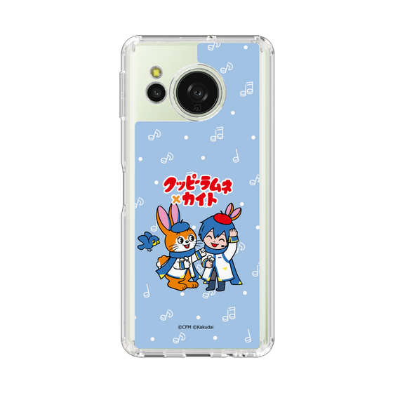 スリムプロテクションケース［ 初音ミク×クッピーラムネ - KAITO×クッピー - デフォルメイラスト ］