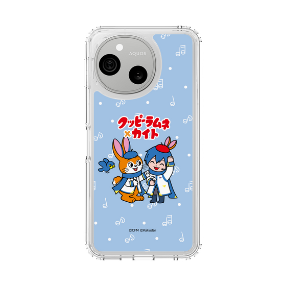 スリムプロテクションケース［ 初音ミク×クッピーラムネ - KAITO×クッピー - デフォルメイラスト ］