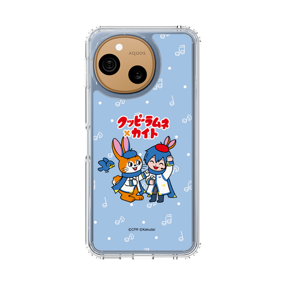 スリムプロテクションケース［ 初音ミク×クッピーラムネ - KAITO×クッピー - デフォルメイラスト ］