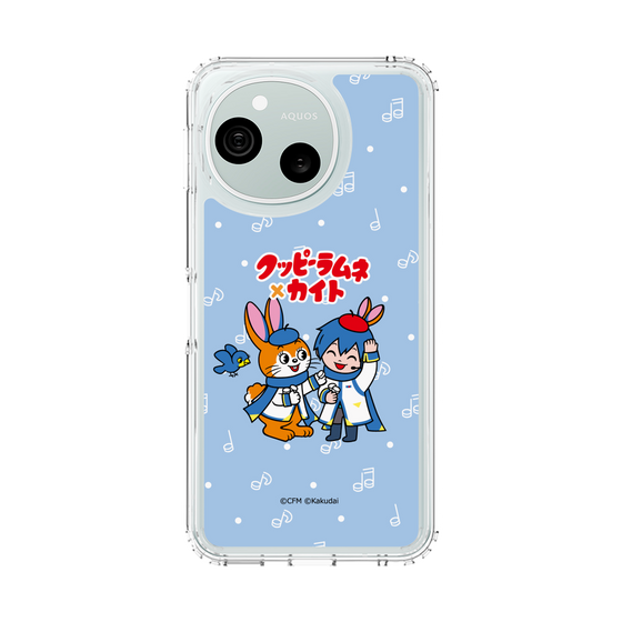 スリムプロテクションケース［ 初音ミク×クッピーラムネ - KAITO×クッピー - デフォルメイラスト ］