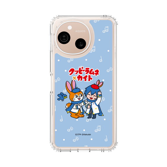 スリムプロテクションケース［ 初音ミク×クッピーラムネ - KAITO×クッピー - デフォルメイラスト ］