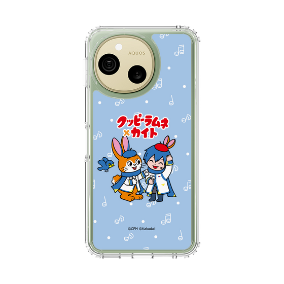 スリムプロテクションケース［ 初音ミク×クッピーラムネ - KAITO×クッピー - デフォルメイラスト ］