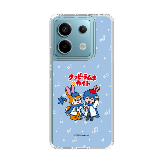 スリムプロテクションケース［ 初音ミク×クッピーラムネ - KAITO×クッピー - デフォルメイラスト ］