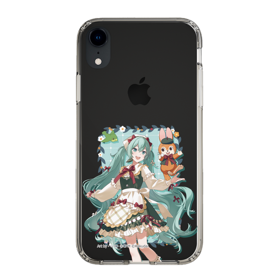 スリムプロテクションケース［ 初音ミク×クッピーラムネ - 初音ミク×クッピー - 等身イラスト1 ］