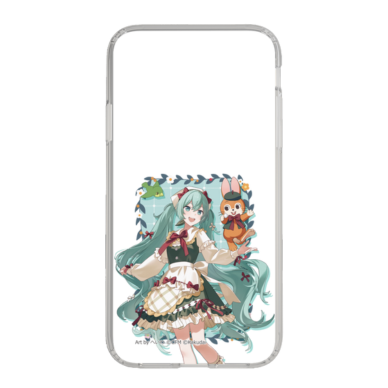 スリムプロテクションケース［ 初音ミク×クッピーラムネ - 初音ミク×クッピー - 等身イラスト1 ］