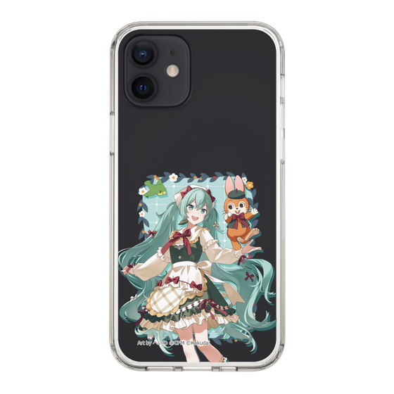 スリムプロテクションケース［ 初音ミク×クッピーラムネ - 初音ミク×クッピー - 等身イラスト1 ］