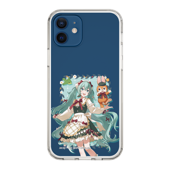 スリムプロテクションケース［ 初音ミク×クッピーラムネ - 初音ミク×クッピー - 等身イラスト1 ］