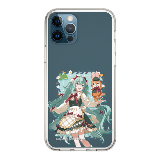 スリムプロテクションケース［ 初音ミク×クッピーラムネ - 初音ミク×クッピー - 等身イラスト1 ］