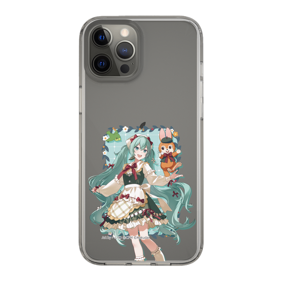スリムプロテクションケース［ 初音ミク×クッピーラムネ - 初音ミク×クッピー - 等身イラスト1 ］