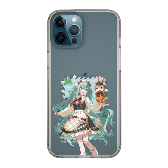 スリムプロテクションケース［ 初音ミク×クッピーラムネ - 初音ミク×クッピー - 等身イラスト1 ］