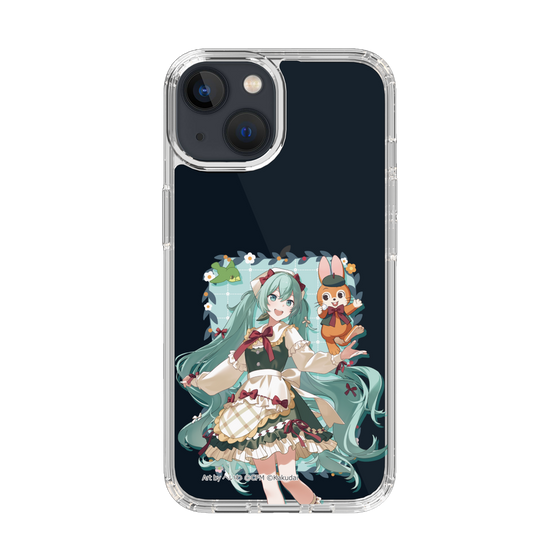 スリムプロテクションケース［ 初音ミク×クッピーラムネ - 初音ミク×クッピー - 等身イラスト1 ］
