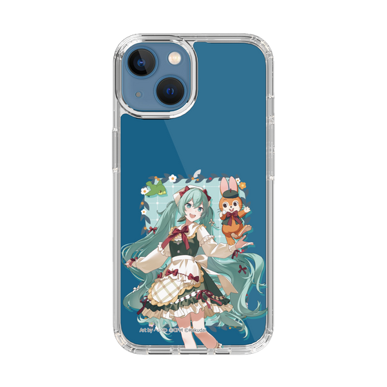スリムプロテクションケース［ 初音ミク×クッピーラムネ - 初音ミク×クッピー - 等身イラスト1 ］