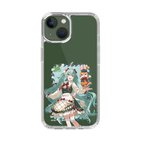 スリムプロテクションケース［ 初音ミク×クッピーラムネ - 初音ミク×クッピー - 等身イラスト1 ］