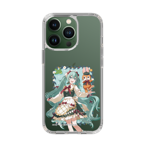 スリムプロテクションケース［ 初音ミク×クッピーラムネ - 初音ミク×クッピー - 等身イラスト1 ］