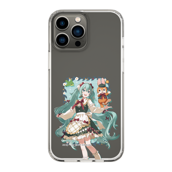 スリムプロテクションケース［ 初音ミク×クッピーラムネ - 初音ミク×クッピー - 等身イラスト1 ］