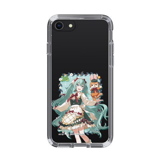 スリムプロテクションケース［ 初音ミク×クッピーラムネ - 初音ミク×クッピー - 等身イラスト1 ］