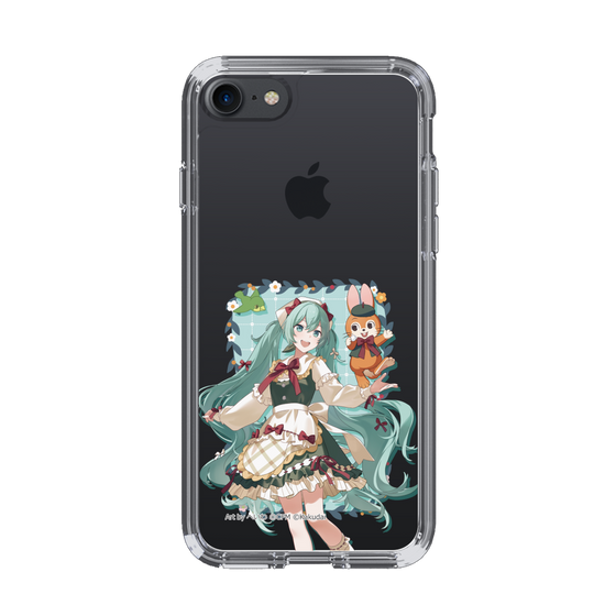 スリムプロテクションケース［ 初音ミク×クッピーラムネ - 初音ミク×クッピー - 等身イラスト1 ］