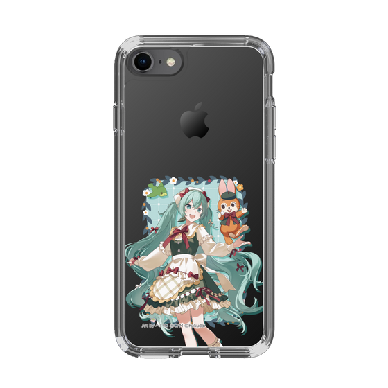 スリムプロテクションケース［ 初音ミク×クッピーラムネ - 初音ミク×クッピー - 等身イラスト1 ］