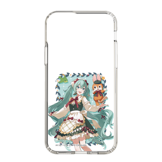 スリムプロテクションケース［ 初音ミク×クッピーラムネ - 初音ミク×クッピー - 等身イラスト1 ］