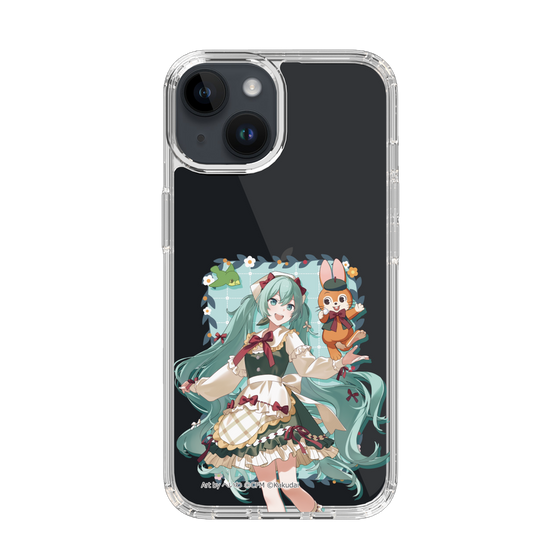 スリムプロテクションケース［ 初音ミク×クッピーラムネ - 初音ミク×クッピー - 等身イラスト1 ］