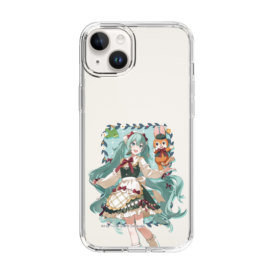 スリムプロテクションケース［ 初音ミク×クッピーラムネ - 初音ミク×クッピー - 等身イラスト1 ］