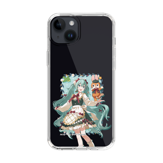スリムプロテクションケース［ 初音ミク×クッピーラムネ - 初音ミク×クッピー - 等身イラスト1 ］