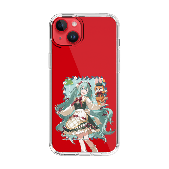 スリムプロテクションケース［ 初音ミク×クッピーラムネ - 初音ミク×クッピー - 等身イラスト1 ］