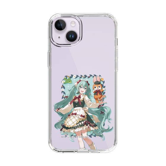 スリムプロテクションケース［ 初音ミク×クッピーラムネ - 初音ミク×クッピー - 等身イラスト1 ］