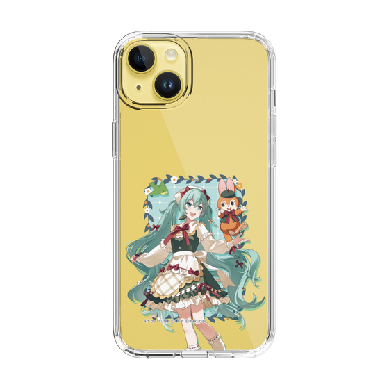 スリムプロテクションケース［ 初音ミク×クッピーラムネ - 初音ミク×クッピー - 等身イラスト1 ］