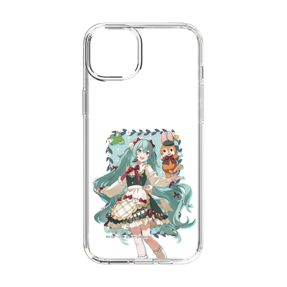 スリムプロテクションケース［ 初音ミク×クッピーラムネ - 初音ミク×クッピー - 等身イラスト1 ］