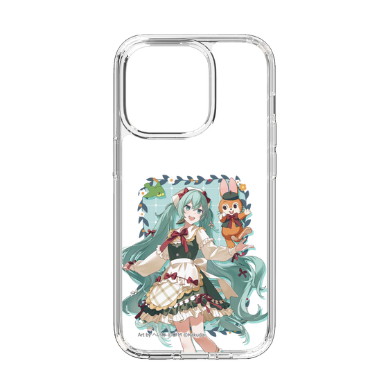 スリムプロテクションケース［ 初音ミク×クッピーラムネ - 初音ミク×クッピー - 等身イラスト1 ］