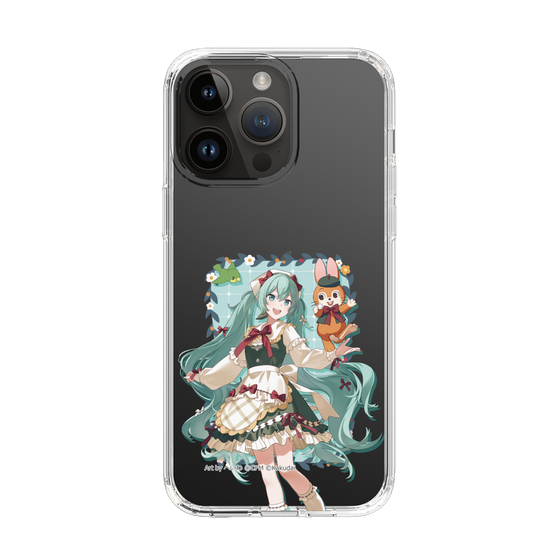 スリムプロテクションケース［ 初音ミク×クッピーラムネ - 初音ミク×クッピー - 等身イラスト1 ］