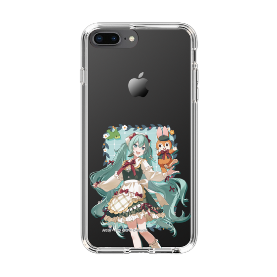 スリムプロテクションケース［ 初音ミク×クッピーラムネ - 初音ミク×クッピー - 等身イラスト1 ］