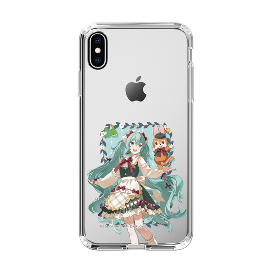スリムプロテクションケース［ 初音ミク×クッピーラムネ - 初音ミク×クッピー - 等身イラスト1 ］