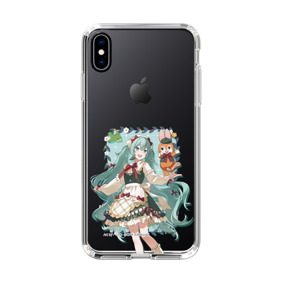 スリムプロテクションケース［ 初音ミク×クッピーラムネ - 初音ミク×クッピー - 等身イラスト1 ］