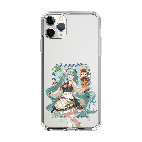 スリムプロテクションケース［ 初音ミク×クッピーラムネ - 初音ミク×クッピー - 等身イラスト1 ］