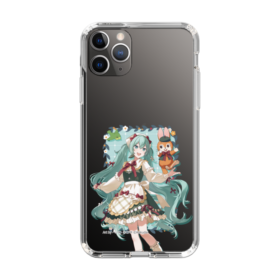 スリムプロテクションケース［ 初音ミク×クッピーラムネ - 初音ミク×クッピー - 等身イラスト1 ］