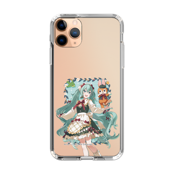 スリムプロテクションケース［ 初音ミク×クッピーラムネ - 初音ミク×クッピー - 等身イラスト1 ］