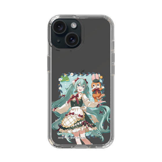 スリムプロテクションケース［ 初音ミク×クッピーラムネ - 初音ミク×クッピー - 等身イラスト1 ］