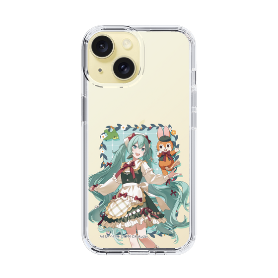 スリムプロテクションケース［ 初音ミク×クッピーラムネ - 初音ミク×クッピー - 等身イラスト1 ］